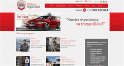 Desktop Screenshot of malacaseguridad.com