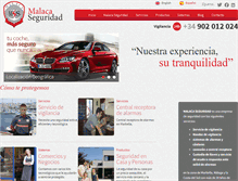 Tablet Screenshot of malacaseguridad.com